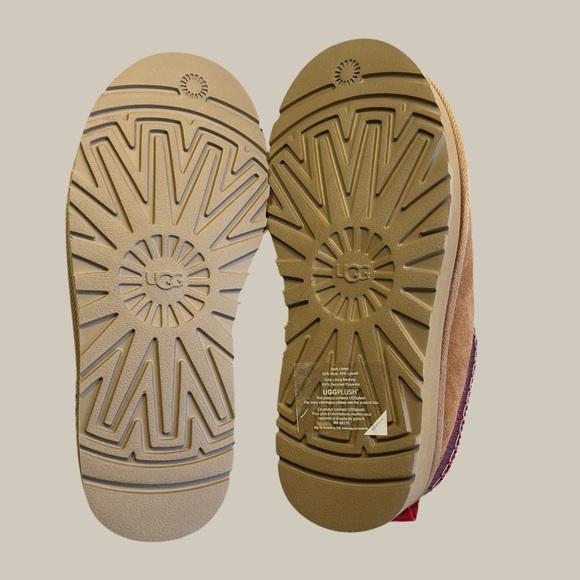 UGG Tazz Platform Slippers Chestnut NWT Size 9 - Picture 7 of 14